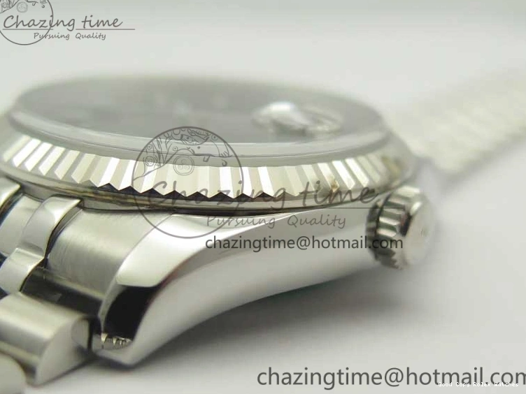 Good Copy Rolex Watches ARF 116234 1:1 DateJust 904L Markers Black SS Minimalist V 904L on 36 Jubilee Bracelet Sticks SS Dial 3374 Best SA3135 Edition 0113